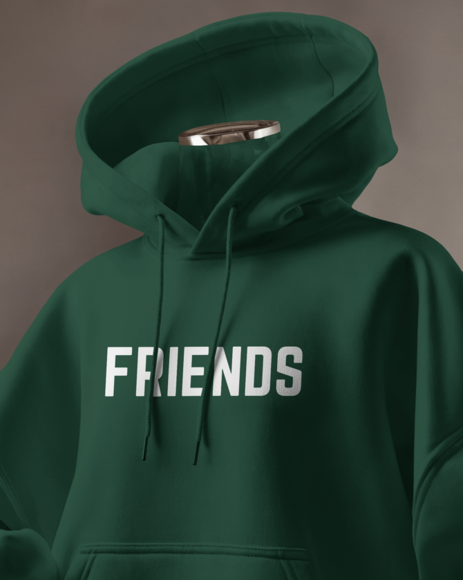 Oversized Friends Hoodie