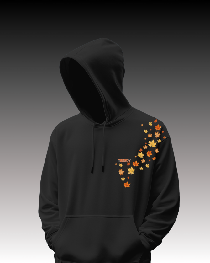 Teerov Luxe Oversized Hoodie | Artistic - Unisex Graphic Edition