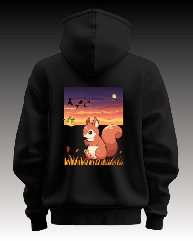 Teerov Luxe Oversized Hoodie | Artistic - Unisex Graphic Edition