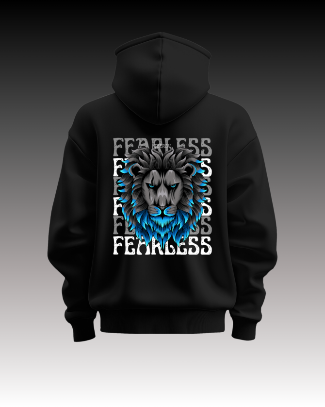 Oversized Fearless Hoodie