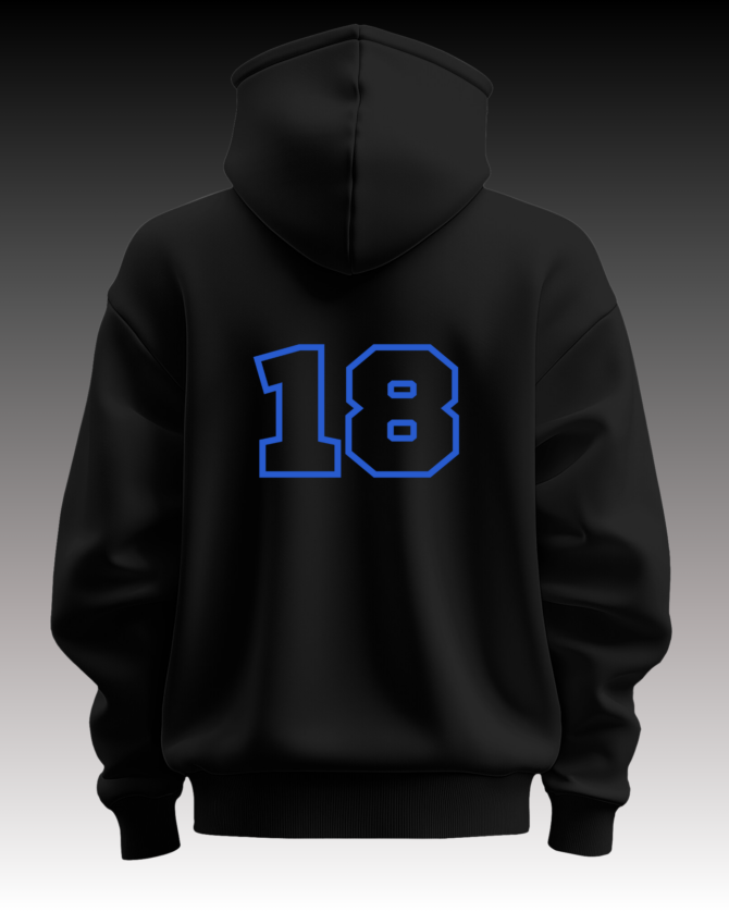 Teerov Luxe Oversized Hoodie | 18 - Unisex Graphic Edition
