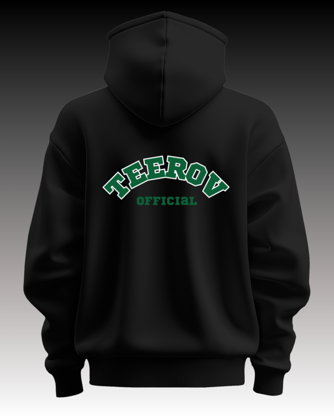 Teerov Luxe Oversized Hoodie | Teerov - Unisex Graphic Edition