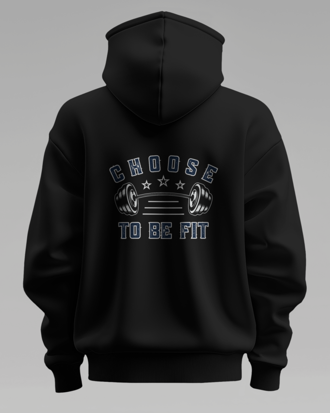 Teerov Casual Style Choose to be Fit Hoodie – Unisex Fit