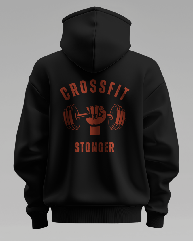Teerov Casual Style Crossfit Hoodie – Unisex Fit