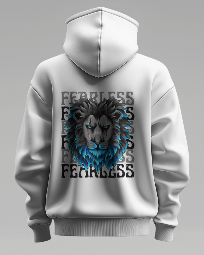 Fearless White Hoodie