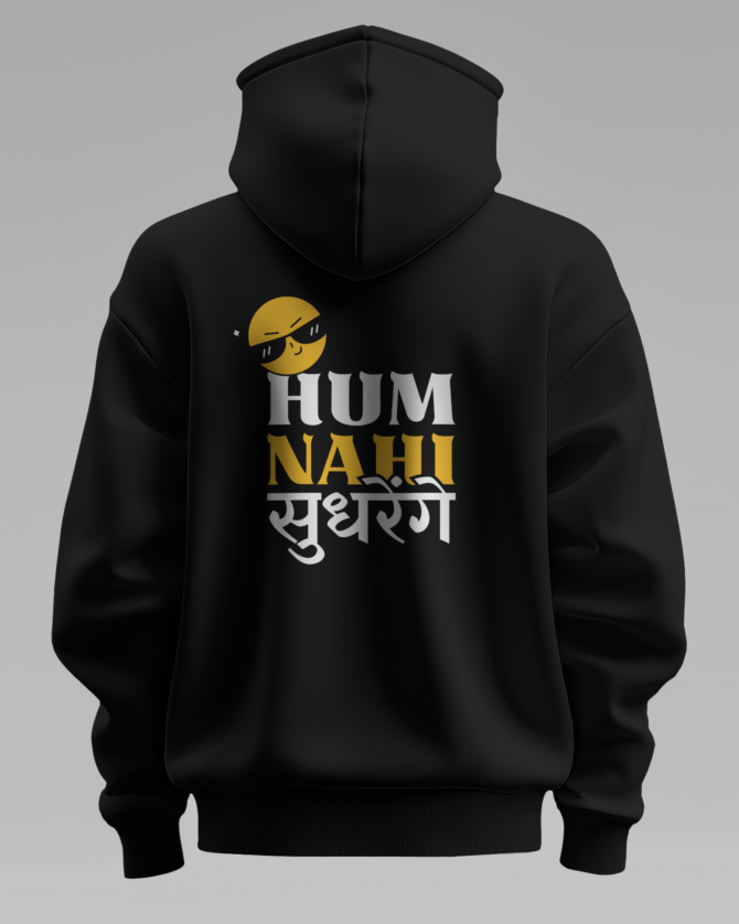 Teerov Casual Style Hum Nahi Hoodie – Unisex Fit