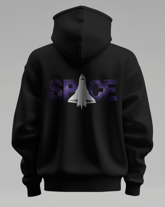 Teerov Premium Space Graphic Hoodie – Unisex Fit