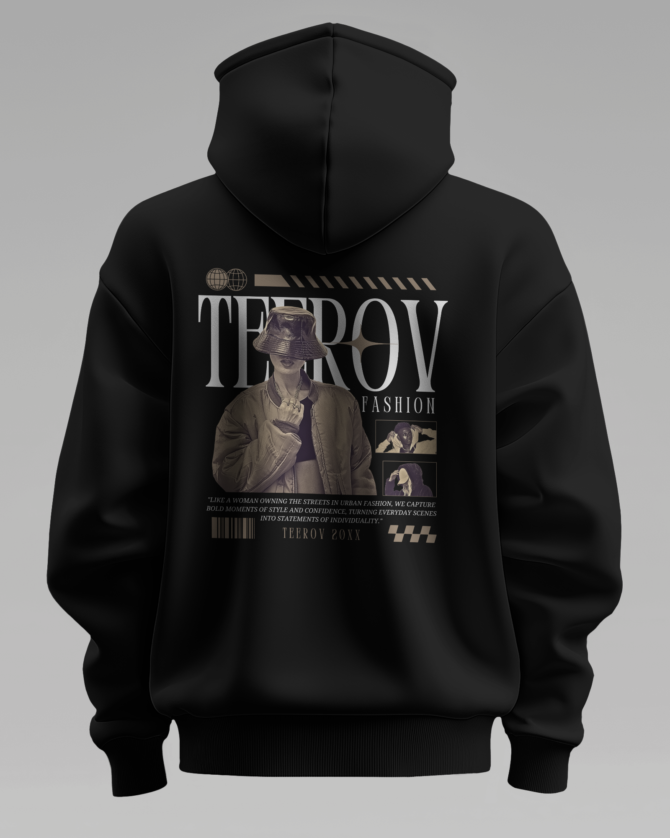 Teerov Casual Style Fashion Hoodie – Unisex Fit