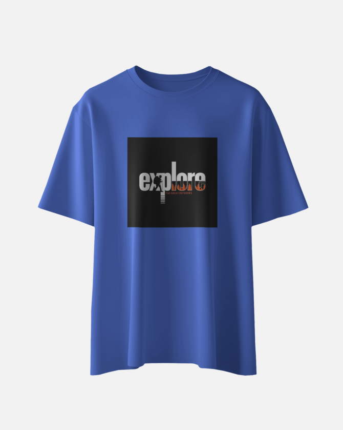 Teerov Stylish Explore Graphic T-Shirt | Premium Cotton Unisex Wear
